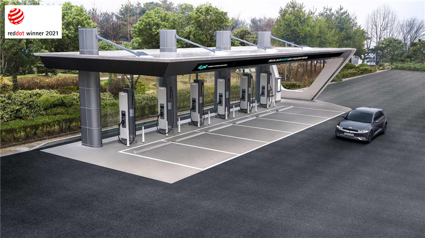 4.现代·起亚汽车计划于今年4月中旬在韩国开设20座“E-pit”充电站，包含120个超高速充电桩.jpg
